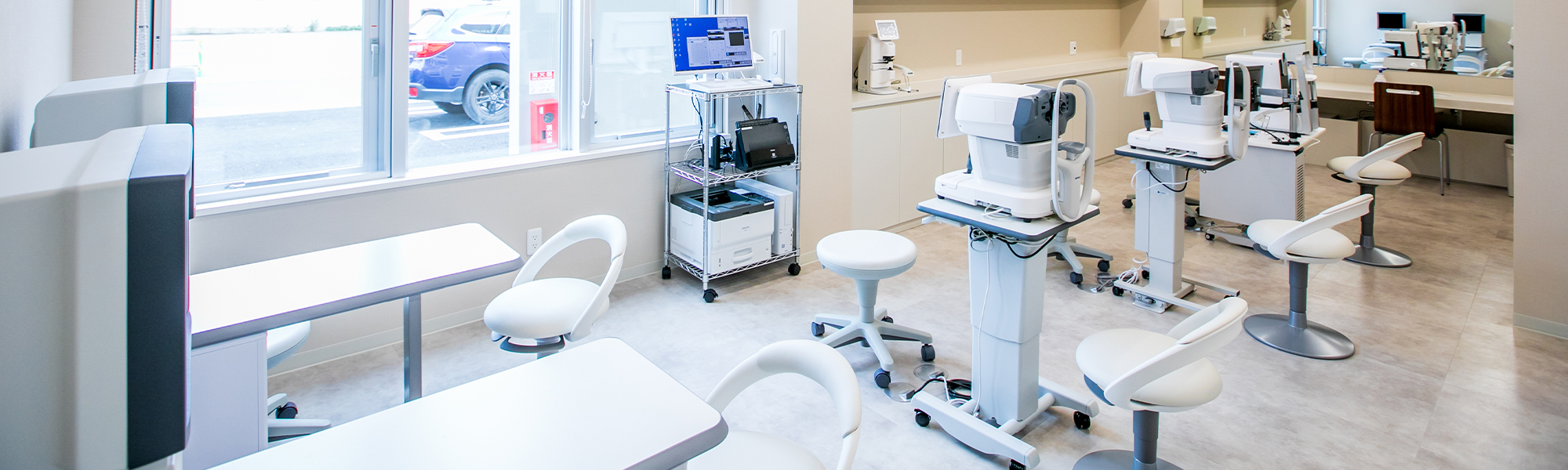 日帰り白内障、網膜硝子体手術対応